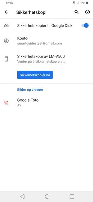 Velg Konto