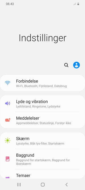 Vælg Forbindelse