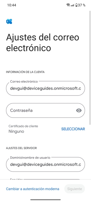 Introduzca su contraseña