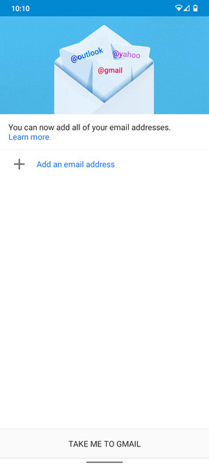 Select Add an email address