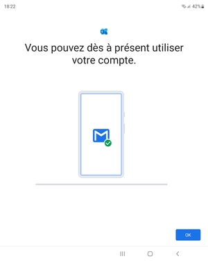 Sélectionnez OK