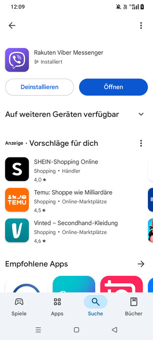 Wählen Sie Öffnen