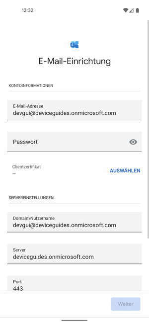 Geben Sie Ihr Passwort ein