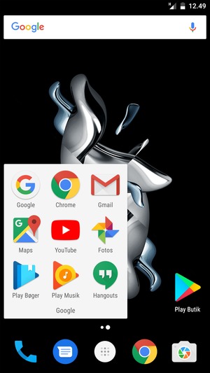 Vælg Gmail