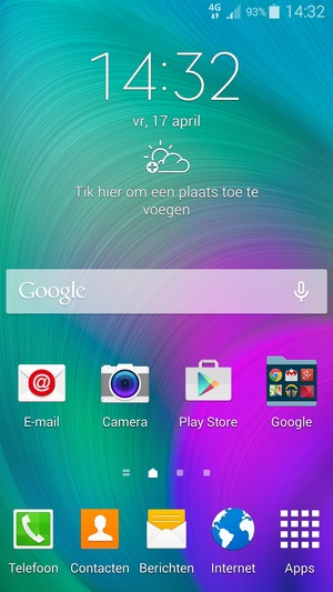 Selecteer Apps