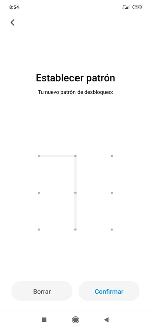 Seleccione Confirmar