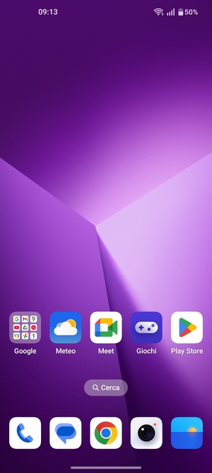 Seleziona Play Store