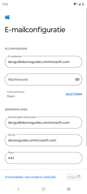 Voer uw wachtwoord in