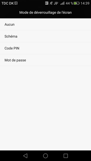 Sélectionnez Schéma
