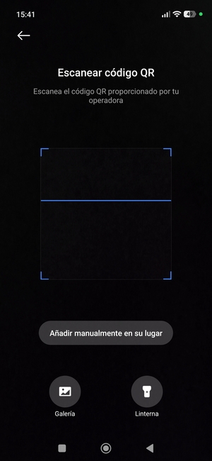 Escanea el código QR