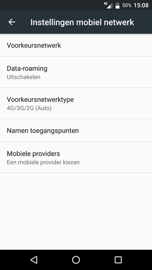 Selecteer Namen toegangspunten