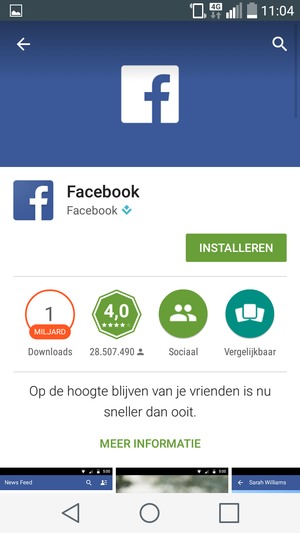 Selecteer INSTALLEREN