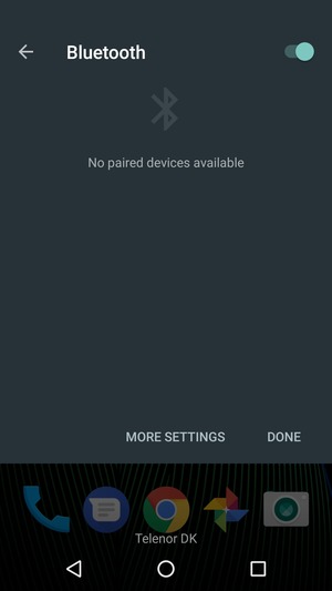 Turn off Bluetooth