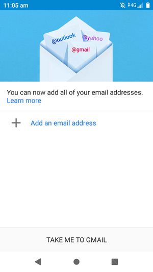 Select Add an email address