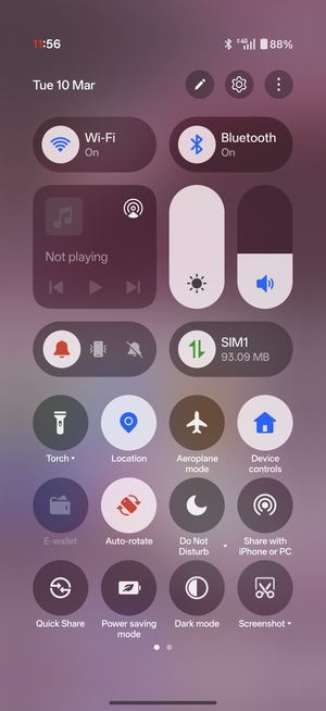 Turn off Wi-Fi and Bluetooth