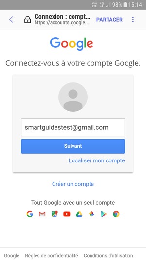 Sélectionnez Suivant
