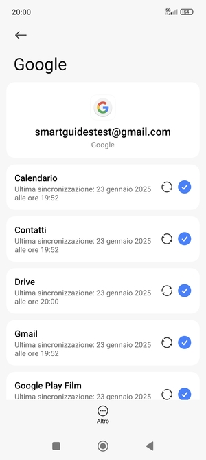 Seleziona Altro