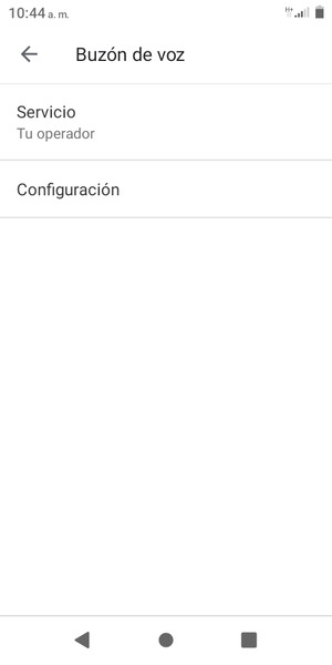 Seleccione Configuración