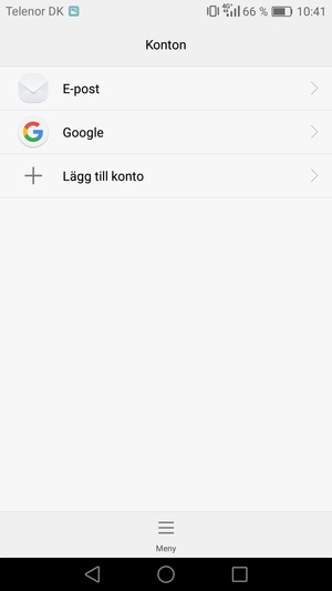 Välj Google