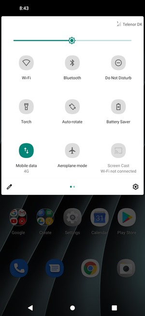 Turn Battery Saver on