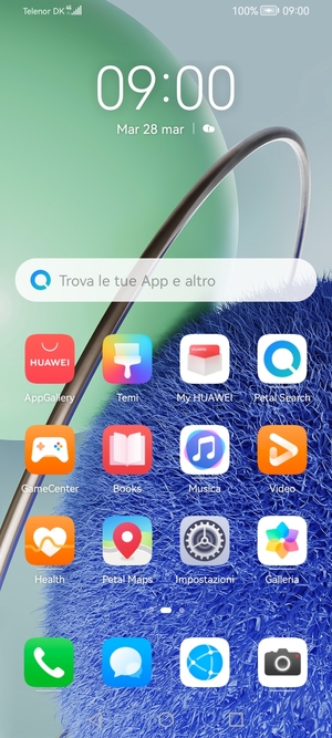 Seleziona Impostazioni