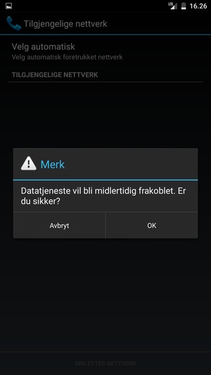 Velg OK