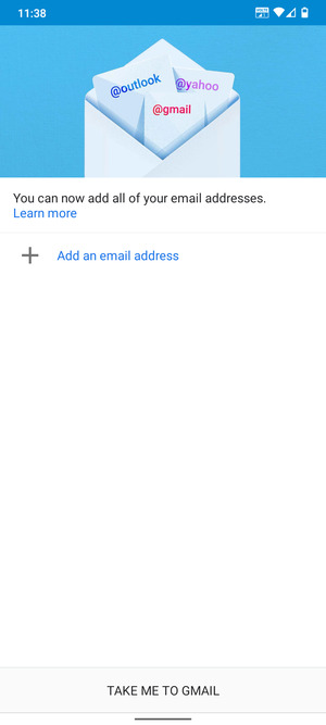 Select Add an email address