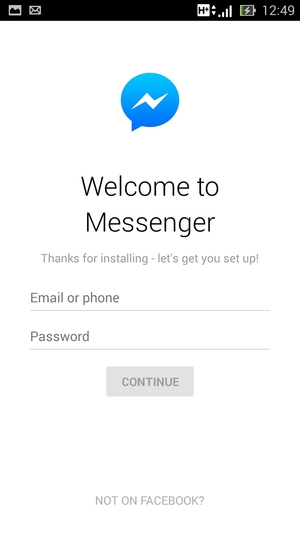 Your app is ready to use