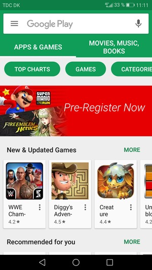 Select the Search bar