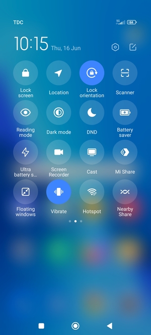 Turn off Location
