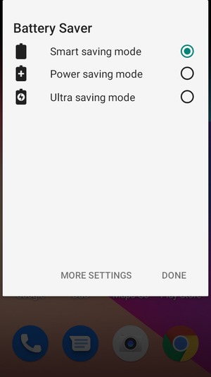 Select your preferred option