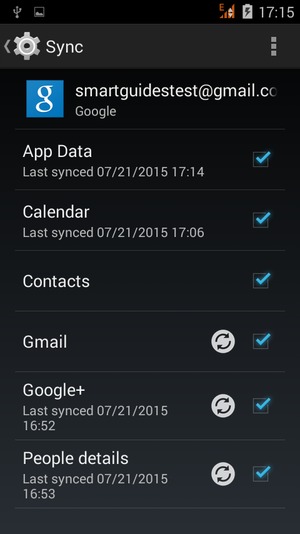 Check all the checkboxes