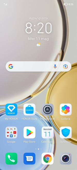 Seleziona Impostazioni