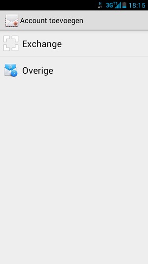 Selecteer Overige