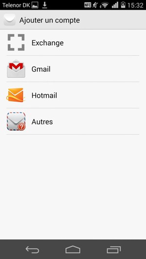 Sélectionnez Autres