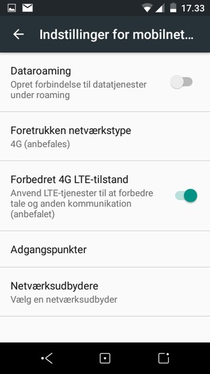 Vælg Adgangspunkter