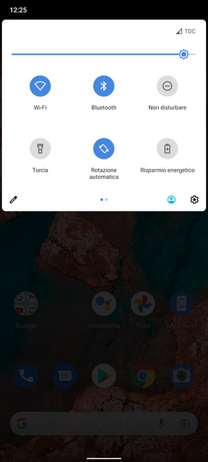 Disattiva Wi-Fi e Bluetooth