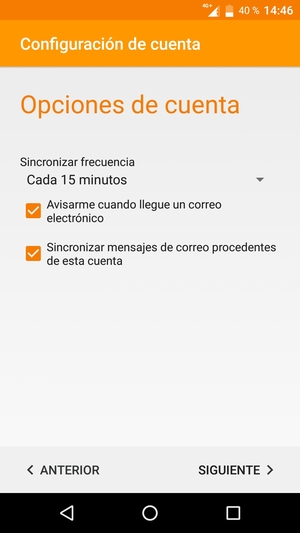 Seleccione SIGUIENTE