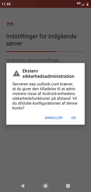 Vælg OK