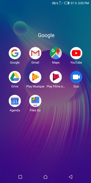 Sélectionnez Gmail