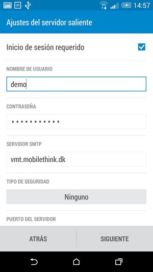 Desmarque la casilla de verificación Incio de sesión requerido