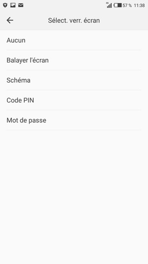 Sélectionnez Schéma