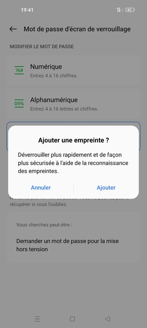 Sélectionnez votre option préférée