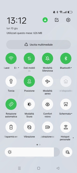 Disattiva Wi-Fi e Bluetooth