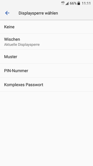 Wählen Sie Muster