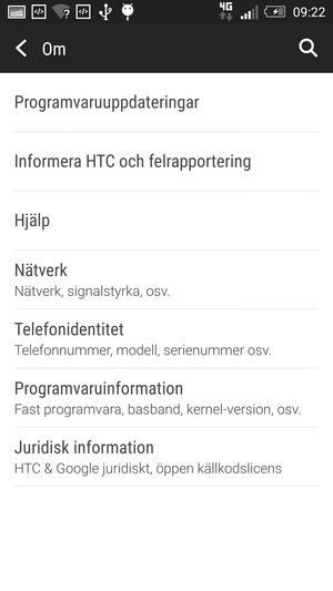 Välj Programvaruuppdateringar