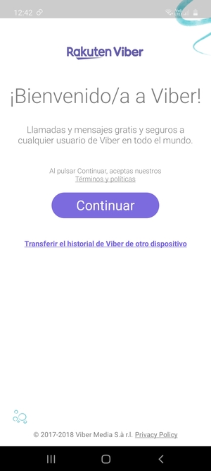 Su aplicación está lista para usar