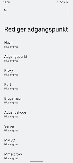 Indtast MMS-oplysninger