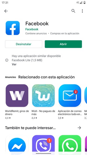 Seleccione Abrir