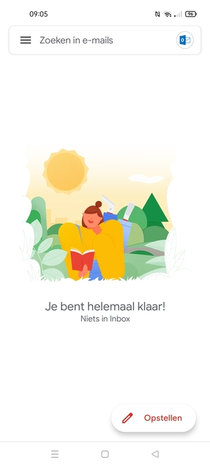 Uw Hotmail is klaar voor gebruik
